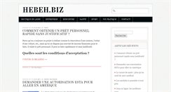 Desktop Screenshot of hebeh.biz