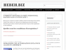 Tablet Screenshot of hebeh.biz